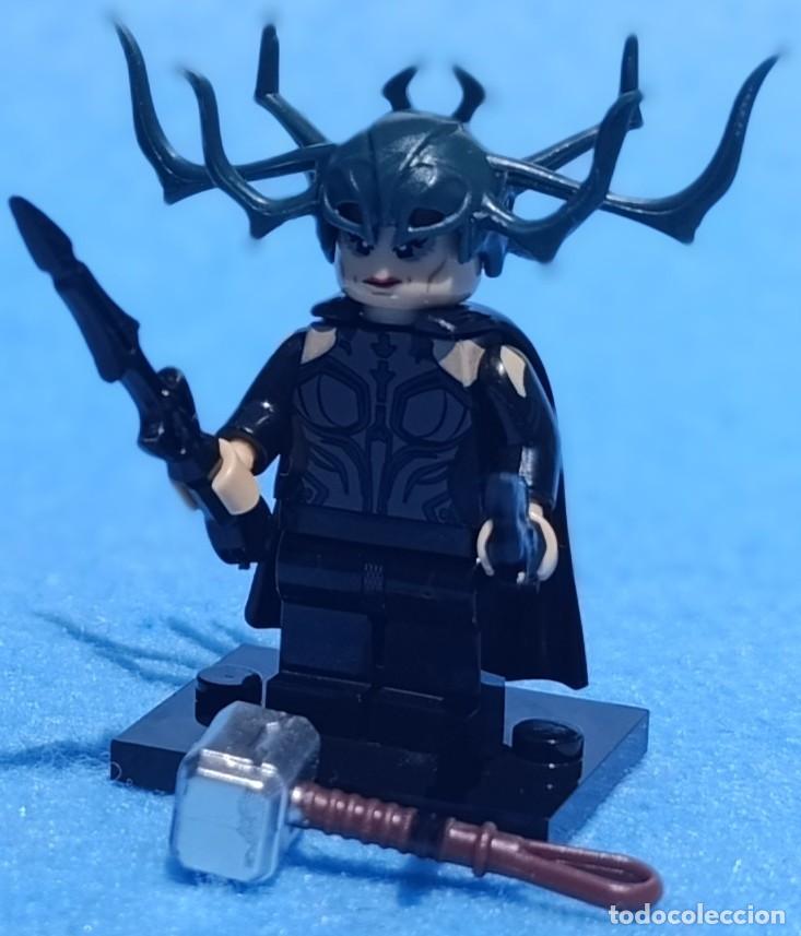 Figuras y mu&ntilde;ecos Marvel: Hela (Marvel) Lego compat&iacute;vel minifiguras - Foto 4