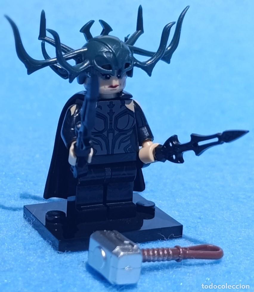 Figuras y mu&ntilde;ecos Marvel: Hela (Marvel) Lego compat&iacute;vel minifiguras - Foto 8