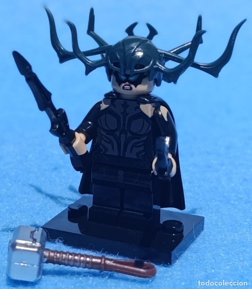 Figuras y mu&ntilde;ecos Marvel: Hela (Marvel) Lego compat&iacute;vel minifiguras - Foto 1