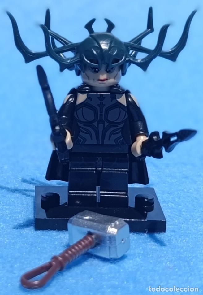 Figuras y mu&ntilde;ecos Marvel: Hela (Marvel) Lego compat&iacute;vel minifiguras - Foto 3