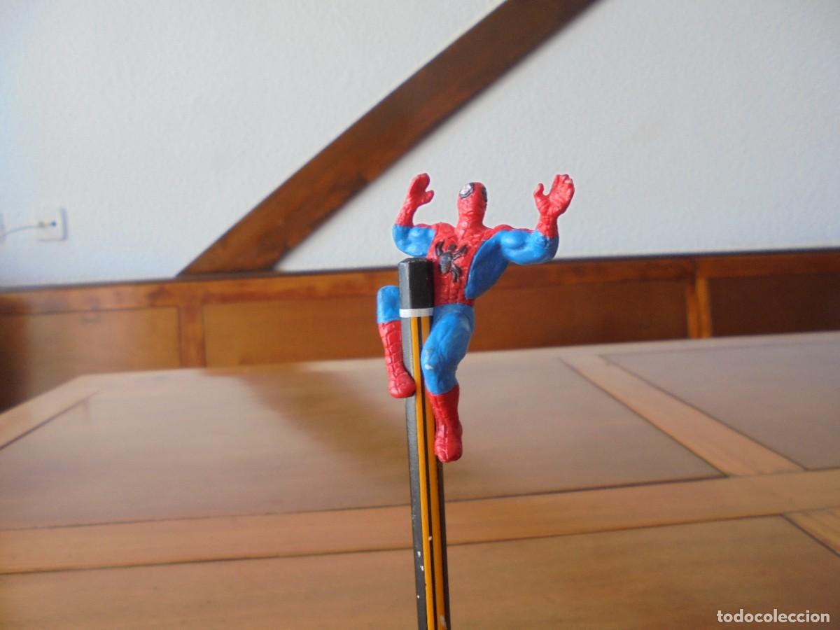 Figuras y mu&ntilde;ecos Marvel: FIGURA MARVEL EN PVC PARA PONER EN EL L&Aacute;PIZ: SPIDERMAN - Foto 2