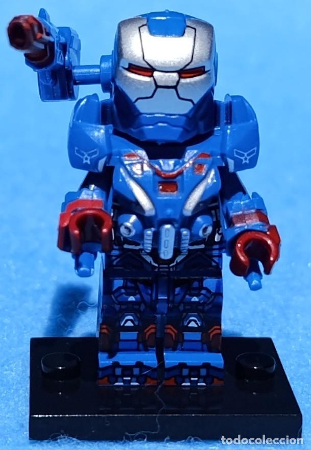 Figuras y mu&ntilde;ecos Marvel: Iron Patriot Endgame (Marvel) Lego compat&iacute;vel minifiguras - Foto 2