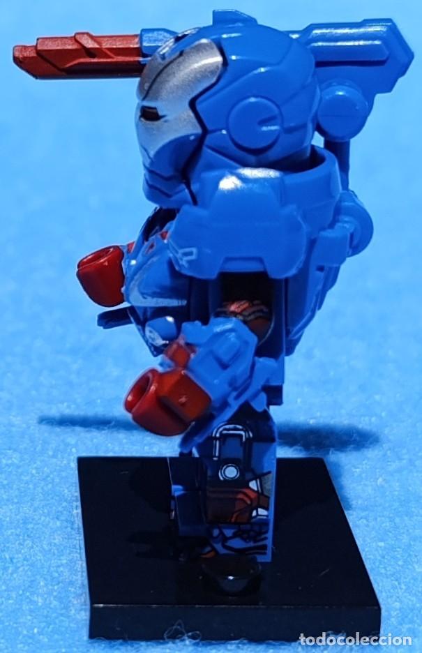 Figuras y mu&ntilde;ecos Marvel: Iron Patriot Endgame (Marvel) Lego compat&iacute;vel minifiguras - Foto 3
