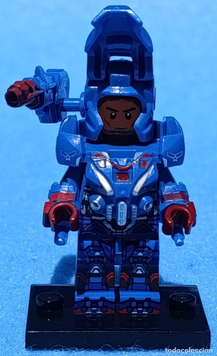 Figuras y mu&ntilde;ecos Marvel: Iron Patriot Endgame (Marvel) Lego compat&iacute;vel minifiguras - Foto 6