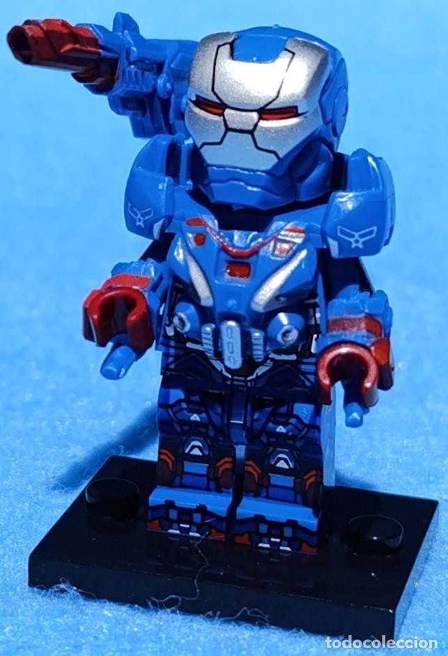 Figuras y mu&ntilde;ecos Marvel: Iron Patriot Endgame (Marvel) Lego compat&iacute;vel minifiguras - Foto 1