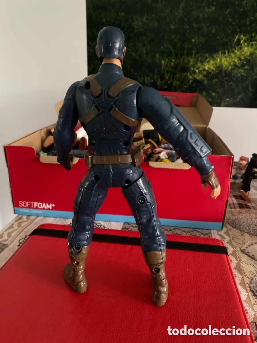 Figuras y mu&ntilde;ecos Marvel: Figura Capit&aacute;n Am&eacute;rica hasbro - Foto 2