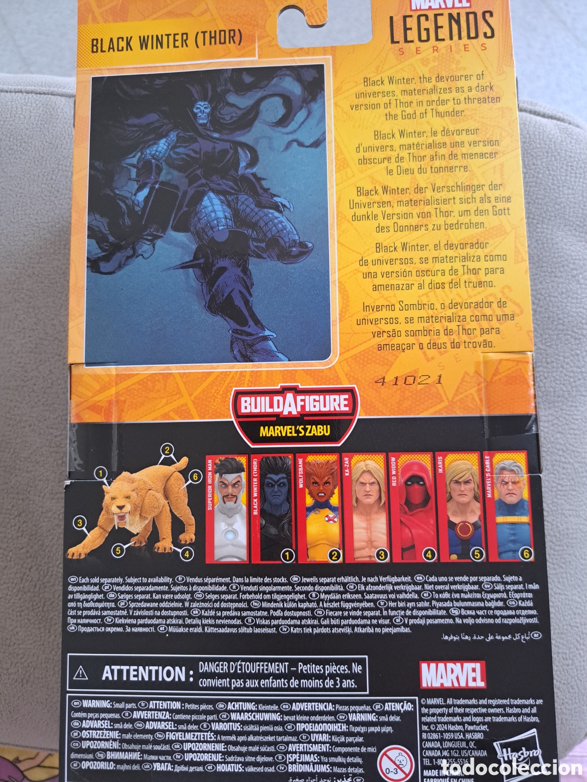 Figuras y mu&ntilde;ecos Marvel: Marvel legends black winter thor nueva precintada - Foto 2