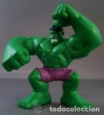 Figuras y mu&ntilde;ecos Marvel: 3 FIGURAS SUPERHERO SQUAD HULK, SPIDERMAN, WAR MACHINE y troquelados - Foto 3