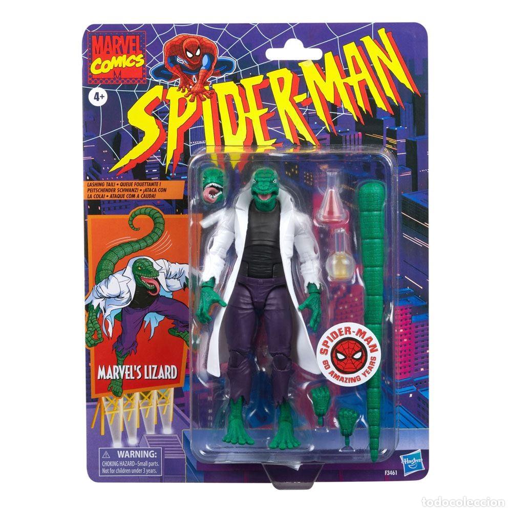 Figuras y mu&ntilde;ecos Marvel: Figura Marvels Lizard Retro - Spider-Man Marvel Legends Series - Foto 1