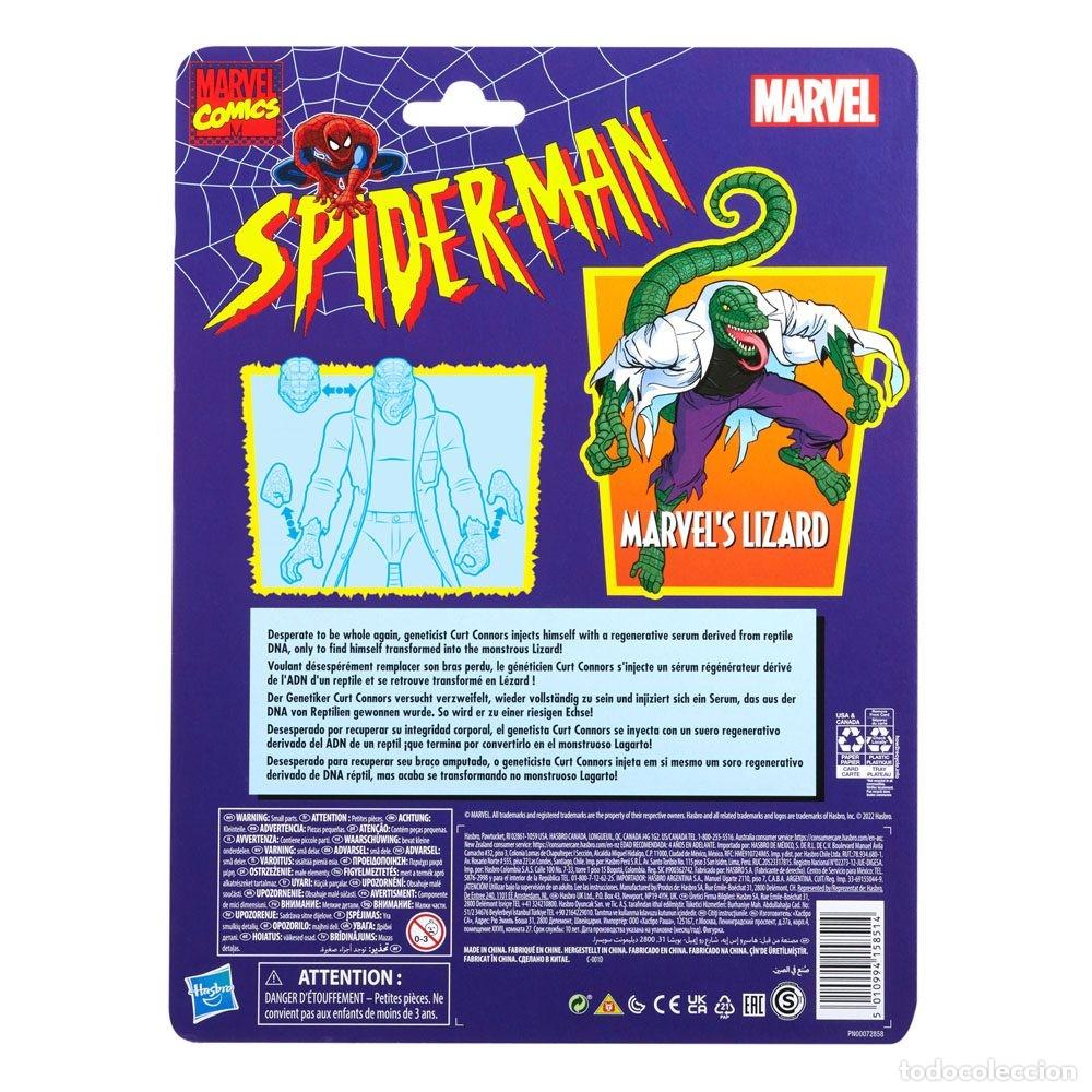 Figuras y mu&ntilde;ecos Marvel: Figura Marvels Lizard Retro - Spider-Man Marvel Legends Series - Foto 6