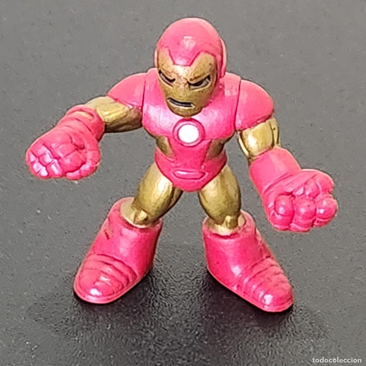 Figuras y mu&ntilde;ecos Marvel: Figura Iron Man Marvel Super Hero Squad (Hasbro 2008) - Foto 1