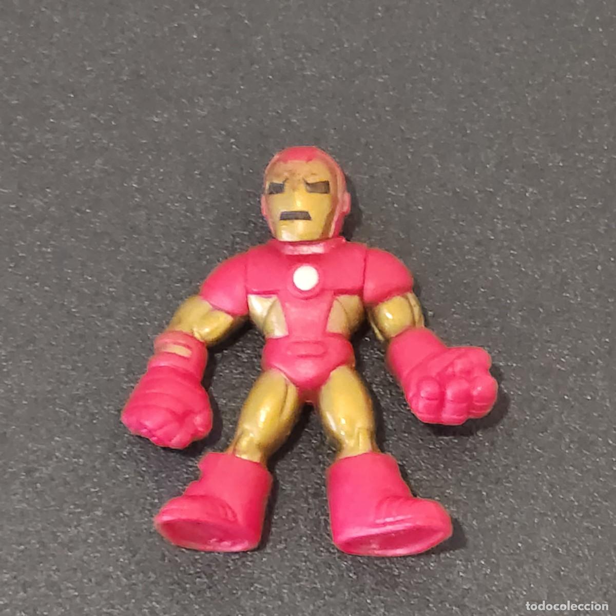 Figuras y mu&ntilde;ecos Marvel: Figura Iron Man Marvel Super Hero Squad (Hasbro 2008) - Foto 2