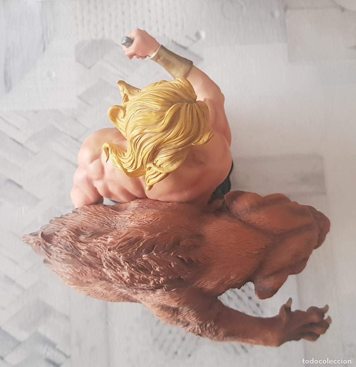 Figuras y mu&ntilde;ecos Marvel: Busto KA-ZAR Y ZABU. Bowen Designs 2007. - Foto 5