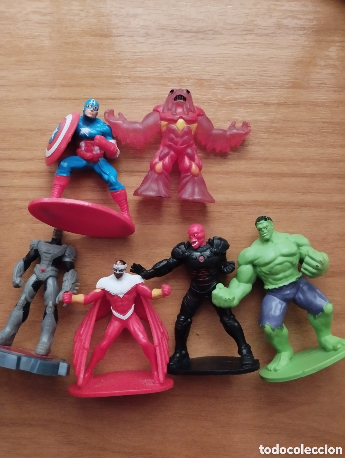 Figuras y mu&ntilde;ecos Marvel: LOTE 11FIGURITAS HEROES MARVEL - Foto 3