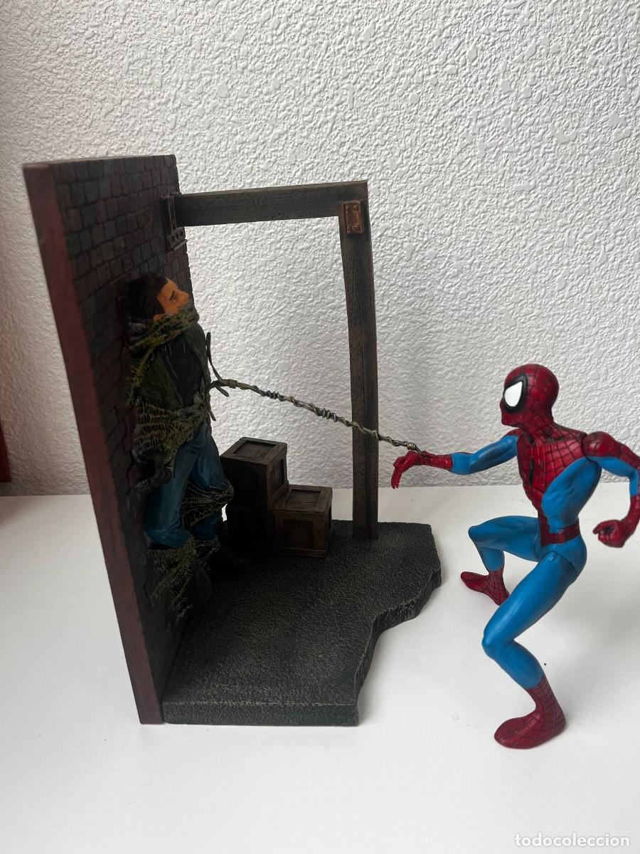 Figuras y mu&ntilde;ecos Marvel: Spiderman Marvel Select Diorama 2002 Marvel Comics - Foto 2