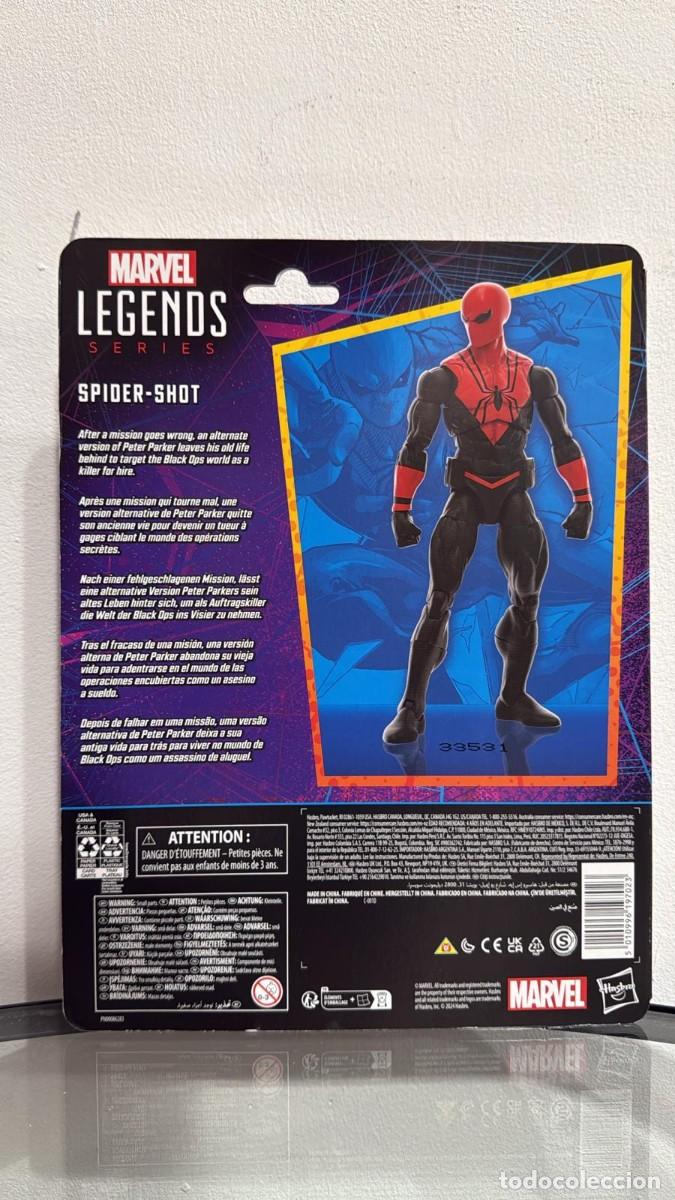 Figuras y mu&ntilde;ecos Marvel: MARVEL LEGENDS SPIDER-SHOT HASBRO - Foto 2