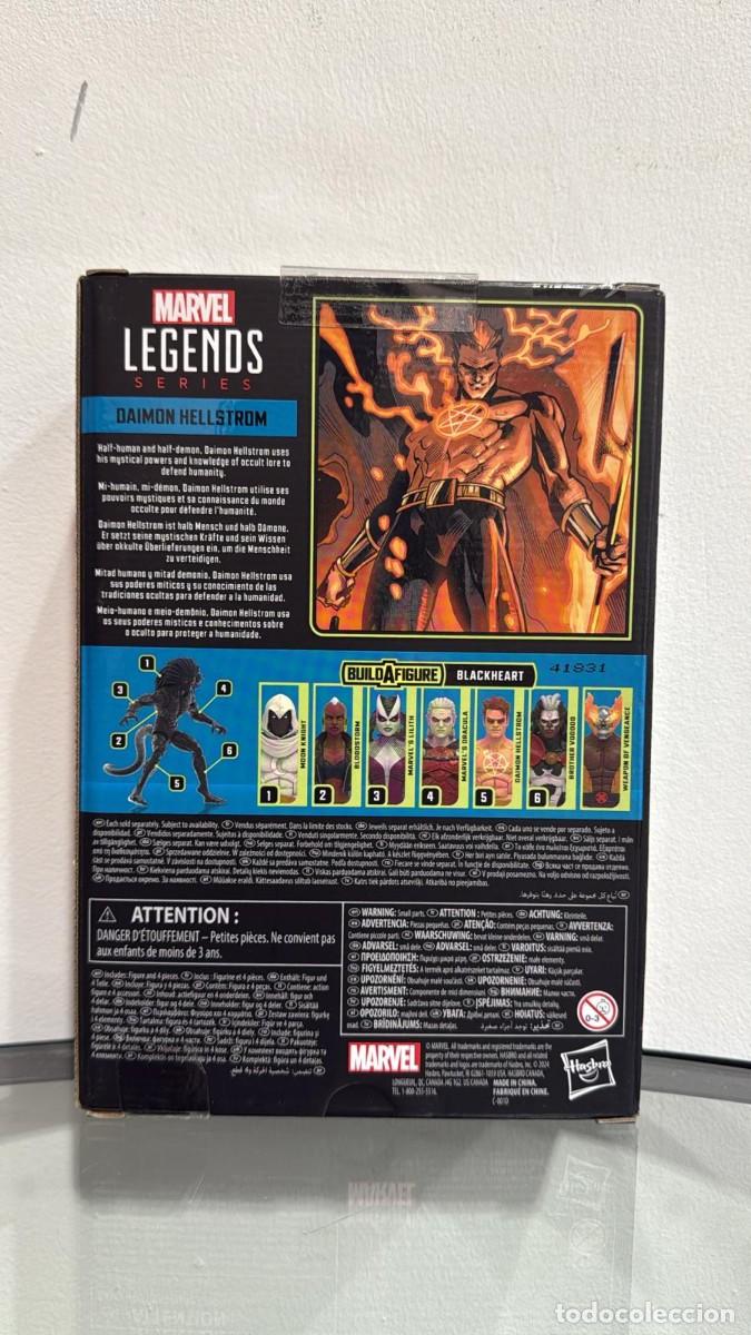Figuras y mu&ntilde;ecos Marvel: MARVEL LEGENDS STRANGE TALES DAIMON HELLSTROM (NO BAF) HASBRO - Foto 2