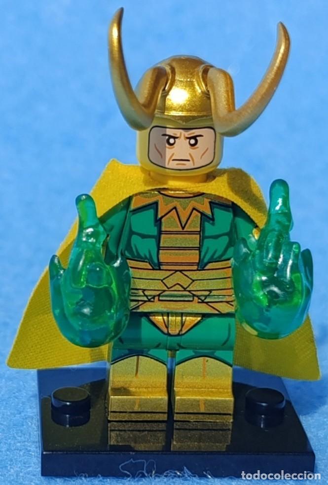 Figuras y mu&ntilde;ecos Marvel: Loki BD (Marvel) Lego compat&iacute;vel minifiguras - Foto 2