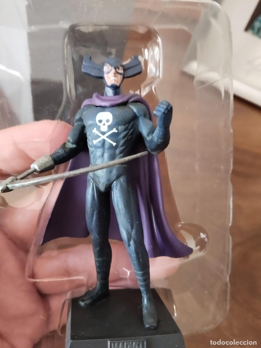 Figuras y mu&ntilde;ecos Marvel: Figura Marvel Grim Reaper. En su bl&iacute;ster. Plomo. - Foto 3