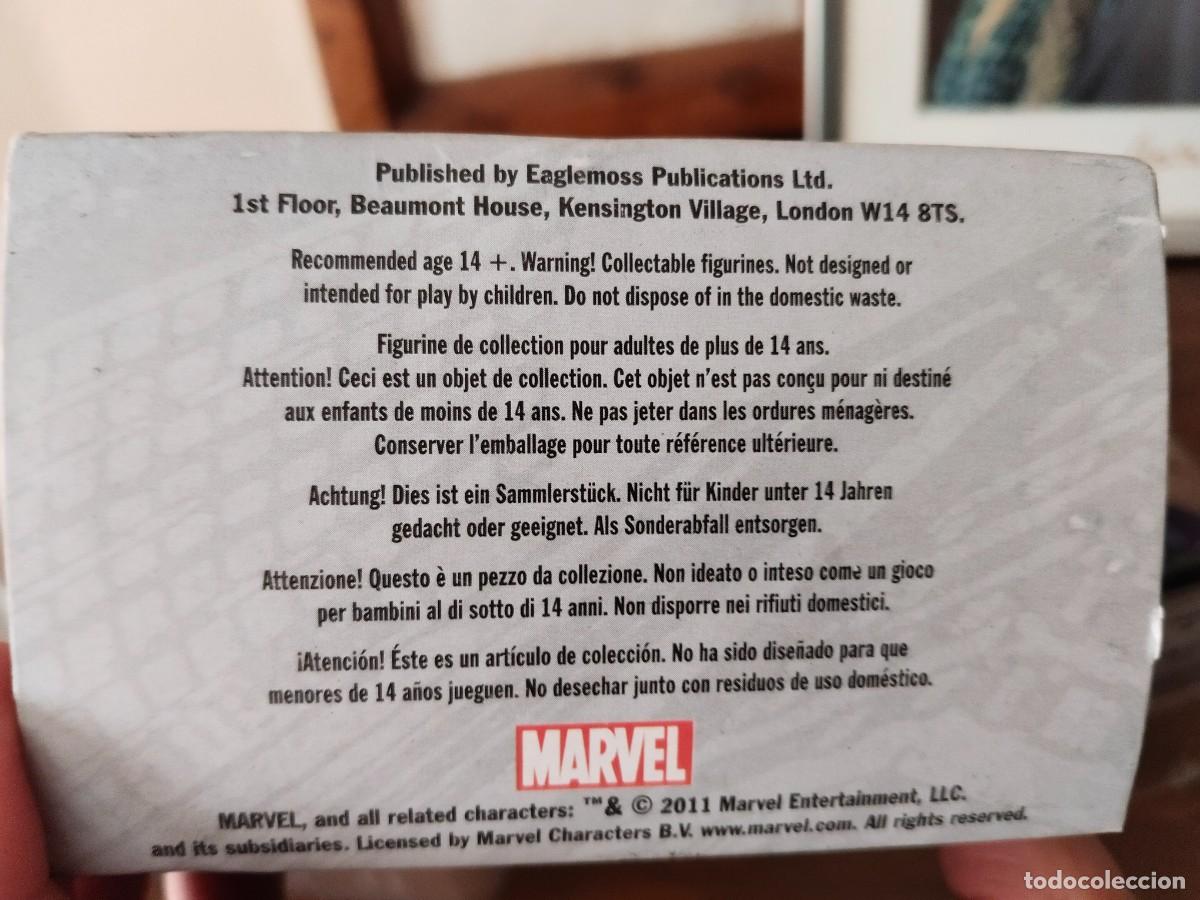 Figuras y mu&ntilde;ecos Marvel: Figura Marvel Grim Reaper. En su bl&iacute;ster. Plomo. - Foto 5