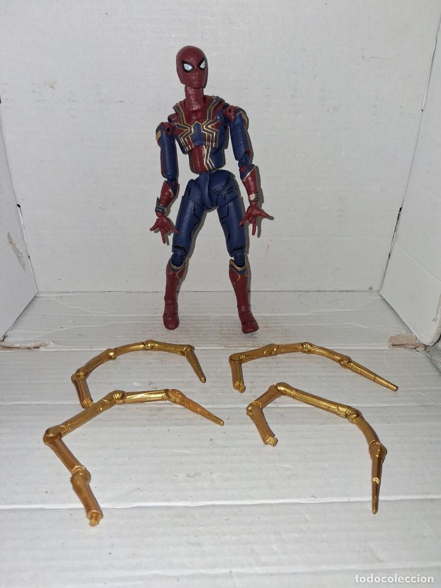 Figuras y mu&ntilde;ecos Marvel: Figura SPIDERMAN Avengers Infinity War. COMPLETA. MARVEL LEGENDS - Foto 1