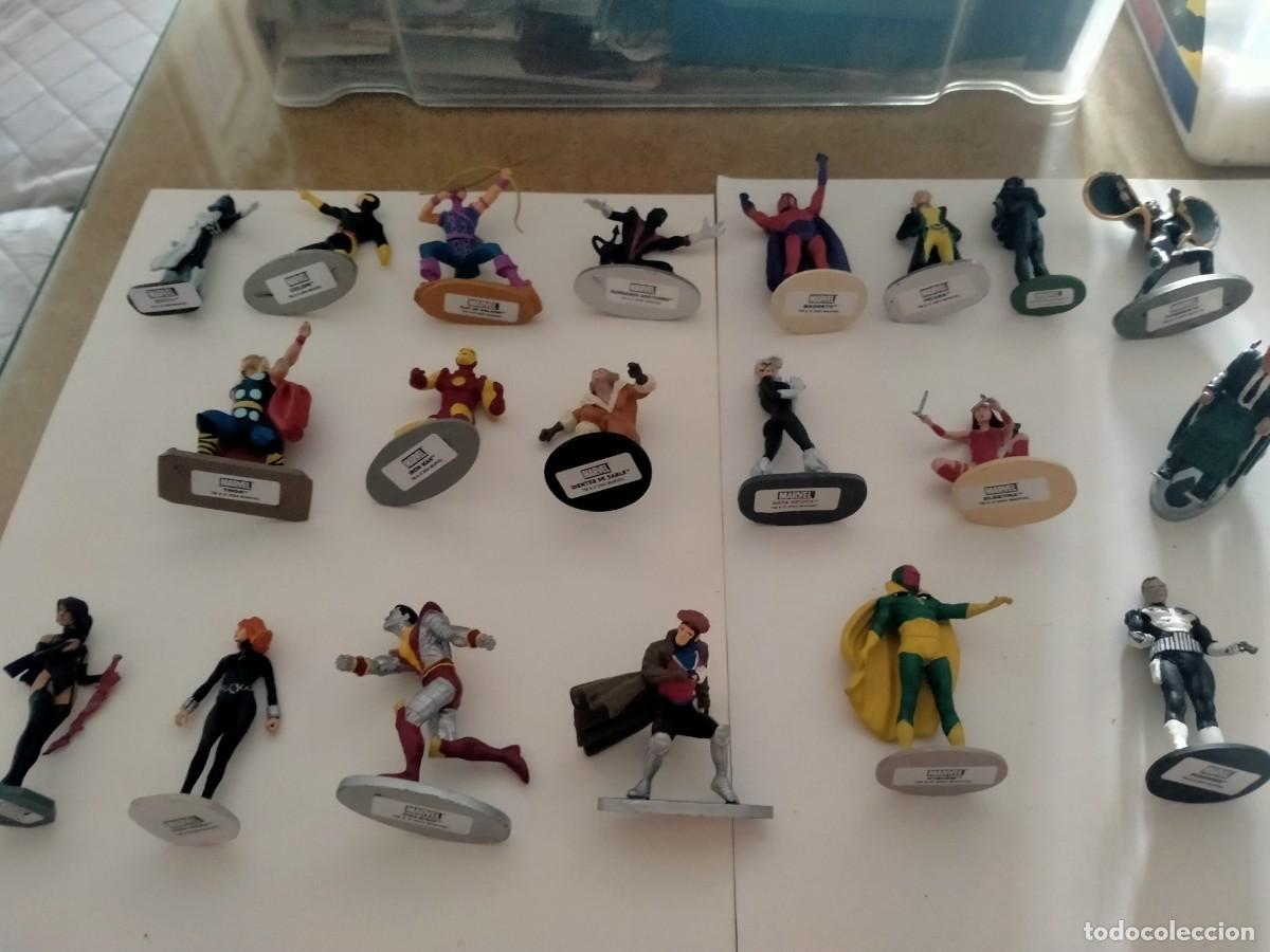 Figuras y mu&ntilde;ecos Marvel: figuras marvel de plomo de superheroes a&ntilde;o 2004 - Foto 1
