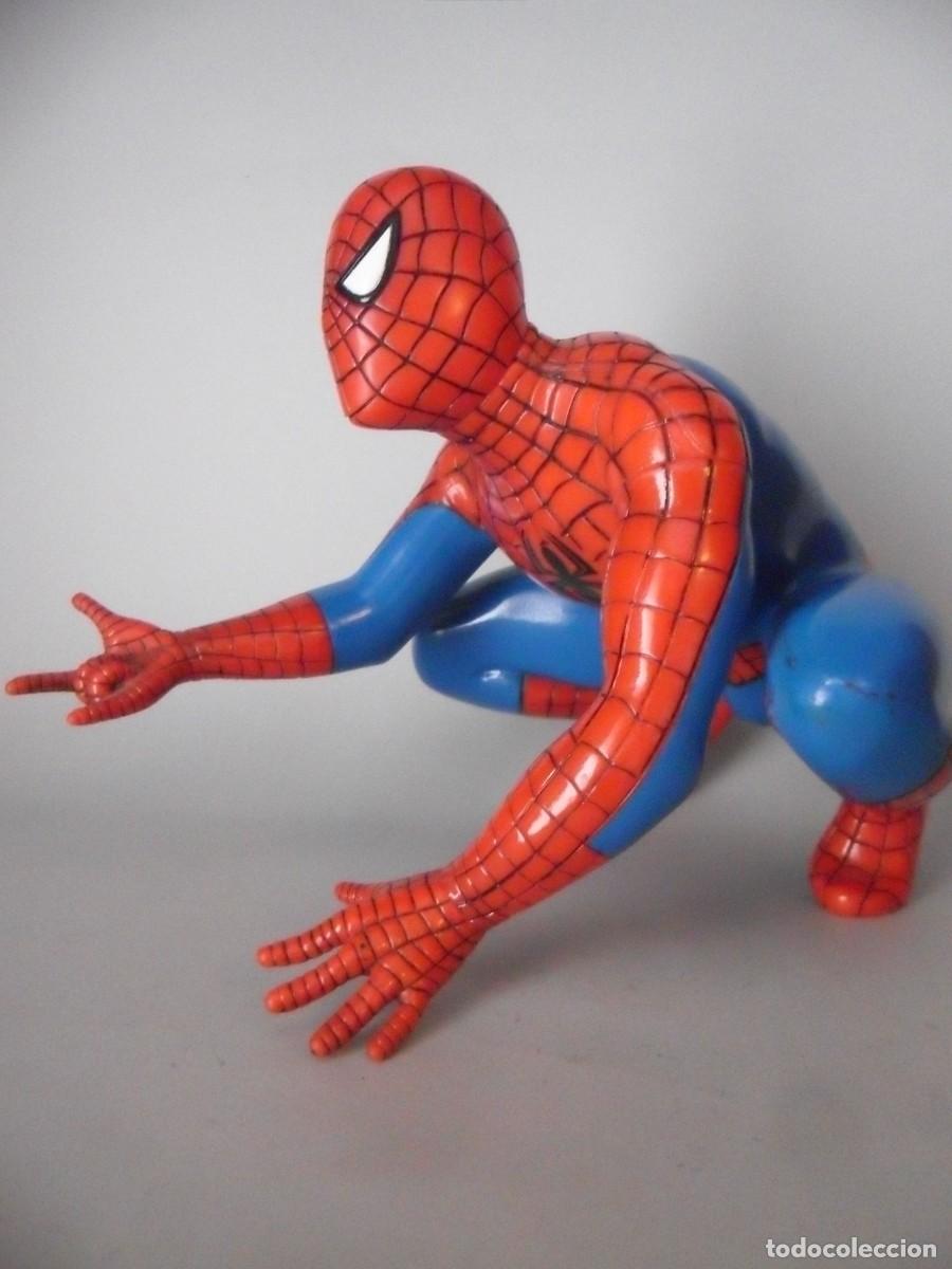 Figuras y mu&ntilde;ecos Marvel: SPIDERMAN FIGURA BOTELLA DE GOMA AIR-VAL INT MARVEL 2008 - Foto 2
