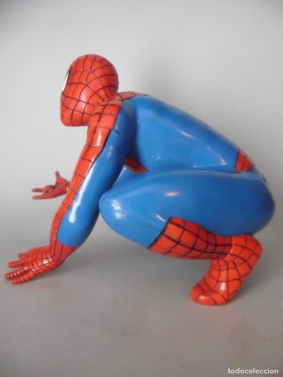 Figuras y mu&ntilde;ecos Marvel: SPIDERMAN FIGURA BOTELLA DE GOMA AIR-VAL INT MARVEL 2008 - Foto 3