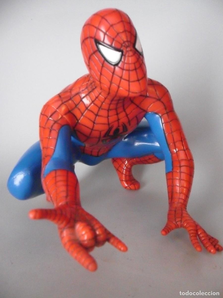 Figuras y mu&ntilde;ecos Marvel: SPIDERMAN FIGURA BOTELLA DE GOMA AIR-VAL INT MARVEL 2008 - Foto 4