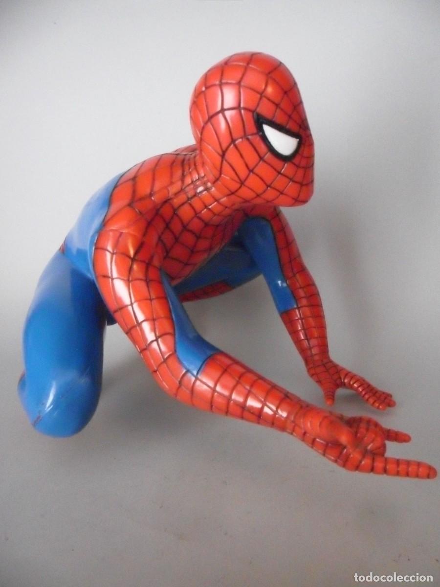 Figuras y mu&ntilde;ecos Marvel: SPIDERMAN FIGURA BOTELLA DE GOMA AIR-VAL INT MARVEL 2008 - Foto 5