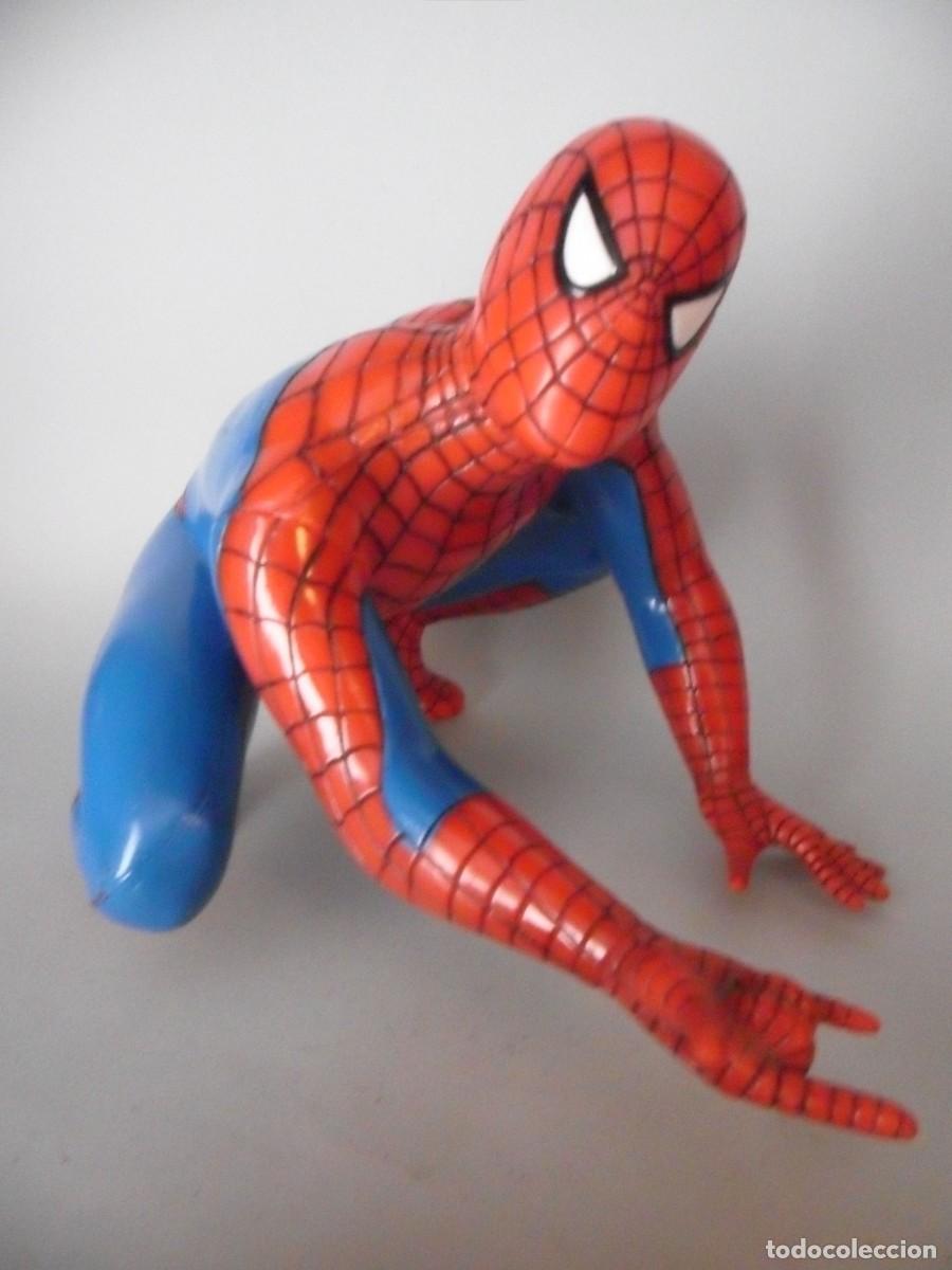 Figuras y mu&ntilde;ecos Marvel: SPIDERMAN FIGURA BOTELLA DE GOMA AIR-VAL INT MARVEL 2008 - Foto 6