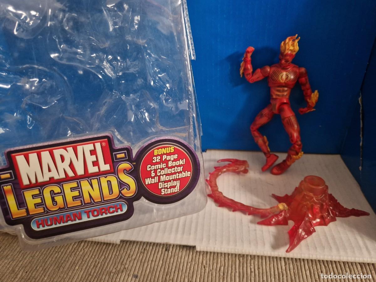 Figuras y mu&ntilde;ecos Marvel: MARVEL LEGENDS , ANTORCHA HUMANA , SERIE 2 - Foto 1