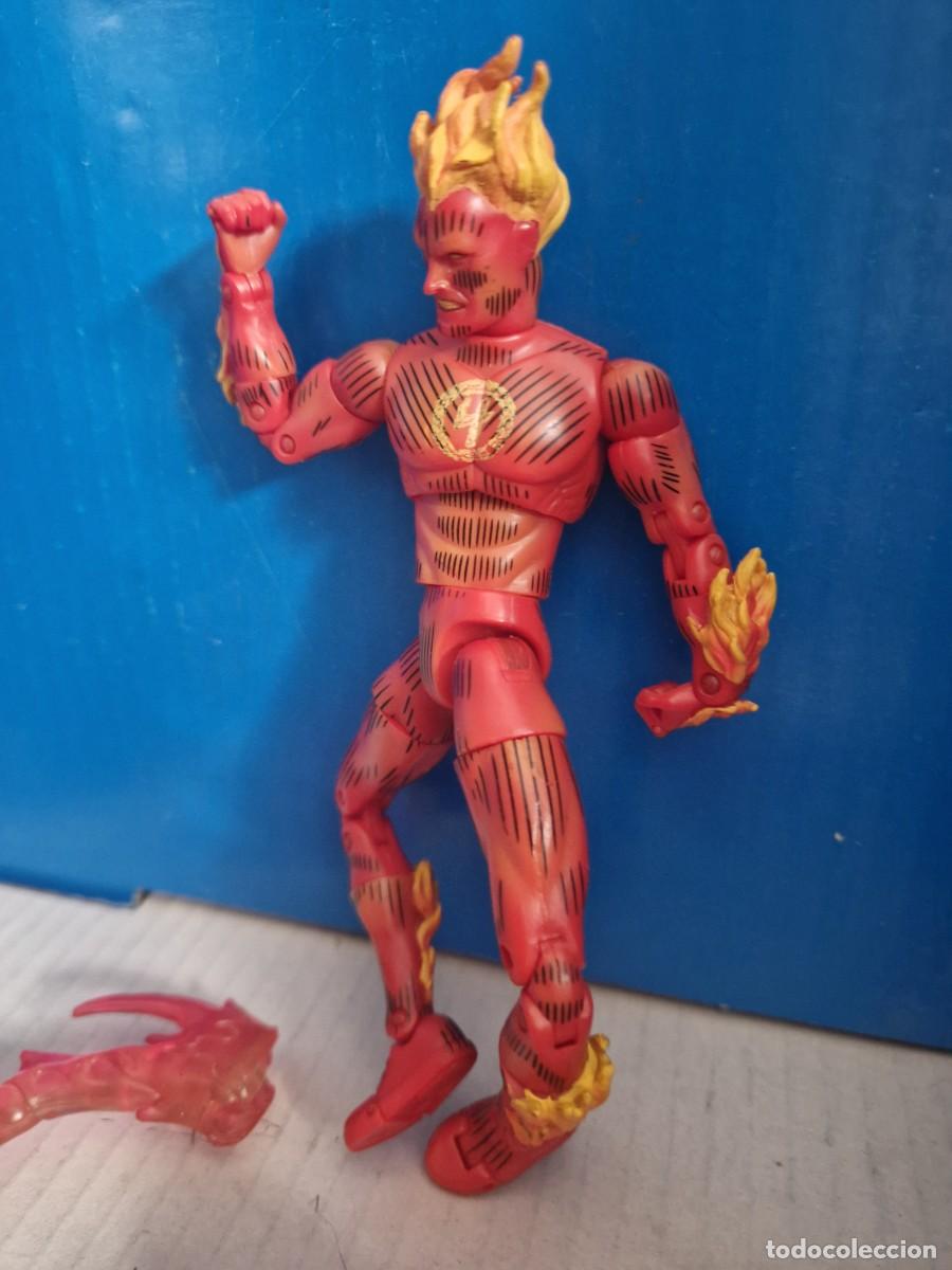 Figuras y mu&ntilde;ecos Marvel: MARVEL LEGENDS , ANTORCHA HUMANA , SERIE 2 - Foto 2
