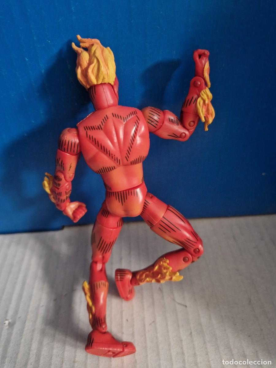 Figuras y mu&ntilde;ecos Marvel: MARVEL LEGENDS , ANTORCHA HUMANA , SERIE 2 - Foto 3
