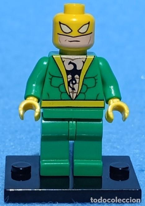 Figuras y mu&ntilde;ecos Marvel: Iron Fist Cl&aacute;ssico (Marvel) Lego compat&iacute;vel minifiguras - Foto 2