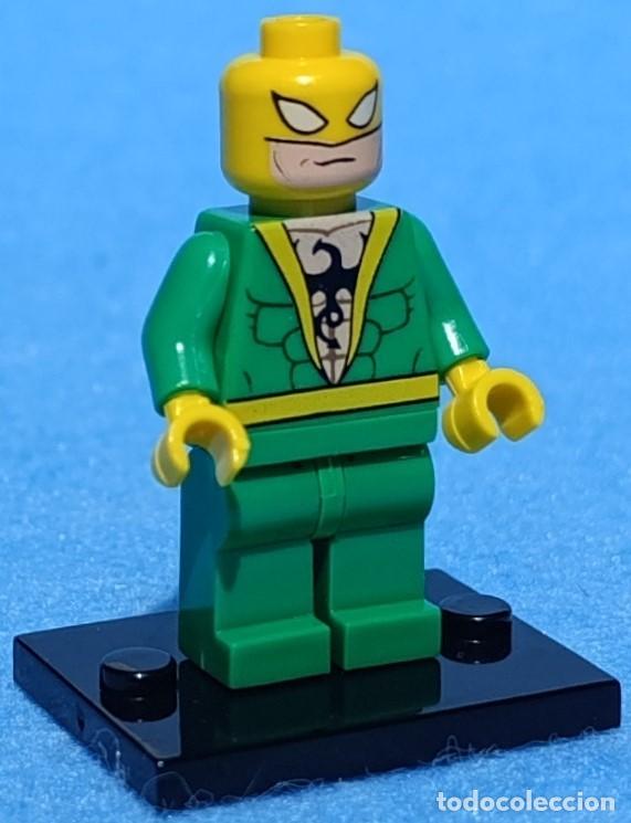 Figuras y mu&ntilde;ecos Marvel: Iron Fist Cl&aacute;ssico (Marvel) Lego compat&iacute;vel minifiguras - Foto 1