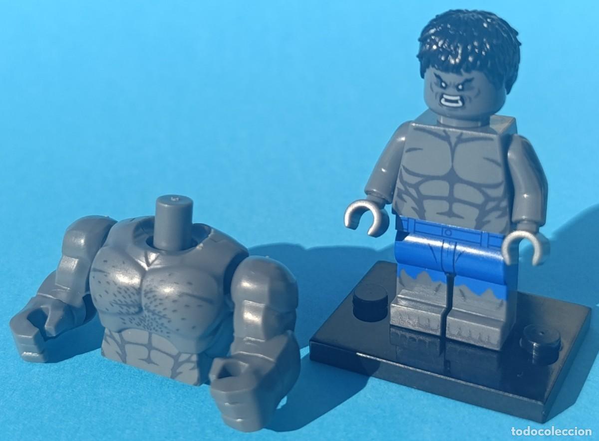 Figuras y mu&ntilde;ecos Marvel: Grey Hulk Joe Fixit (Marvel) Lego compat&iacute;vel minifiguras - Foto 1
