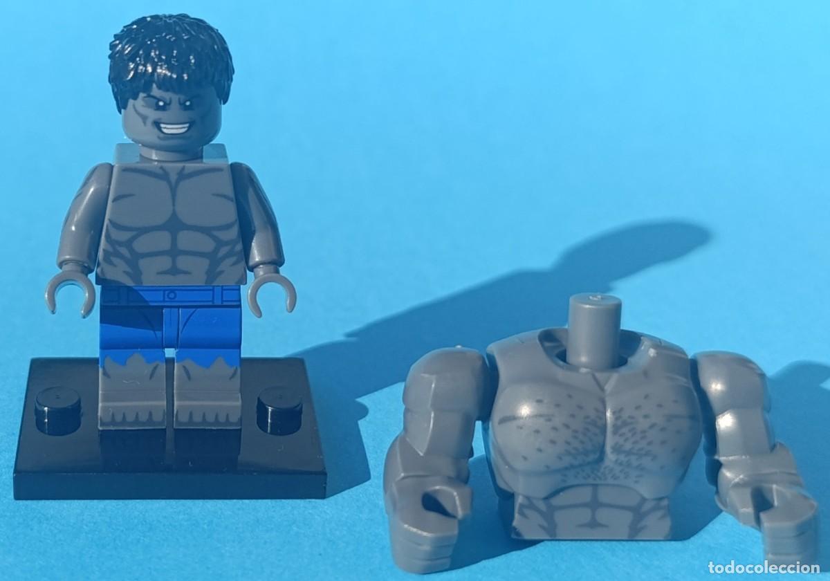 Figuras y mu&ntilde;ecos Marvel: Grey Hulk Joe Fixit (Marvel) Lego compat&iacute;vel minifiguras - Foto 2