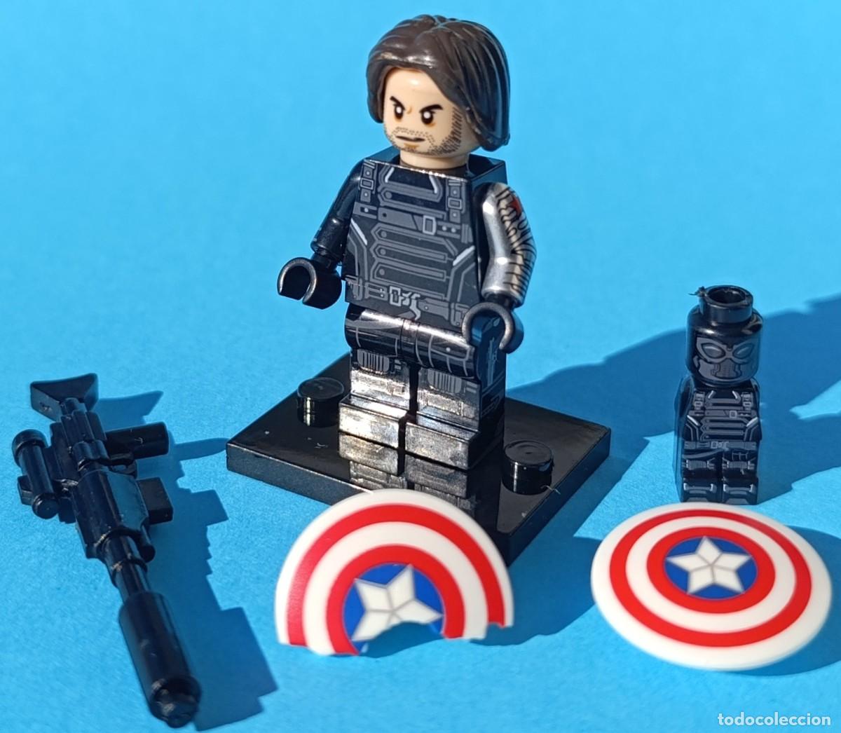 Figuras y mu&ntilde;ecos Marvel: Winter Soldier v3 (Marvel) Lego compat&iacute;vel minifiguras - Foto 1