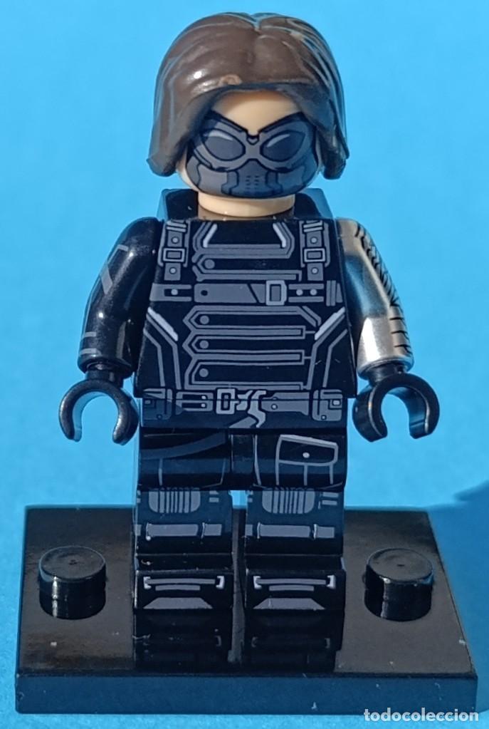 Figuras y mu&ntilde;ecos Marvel: Winter Soldier v3 (Marvel) Lego compat&iacute;vel minifiguras - Foto 2