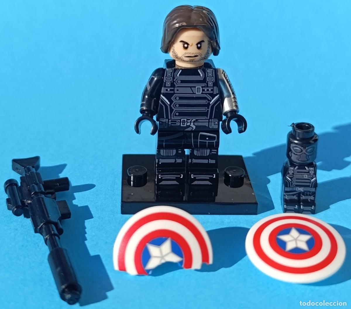 Figuras y mu&ntilde;ecos Marvel: Winter Soldier v3 (Marvel) Lego compat&iacute;vel minifiguras - Foto 3