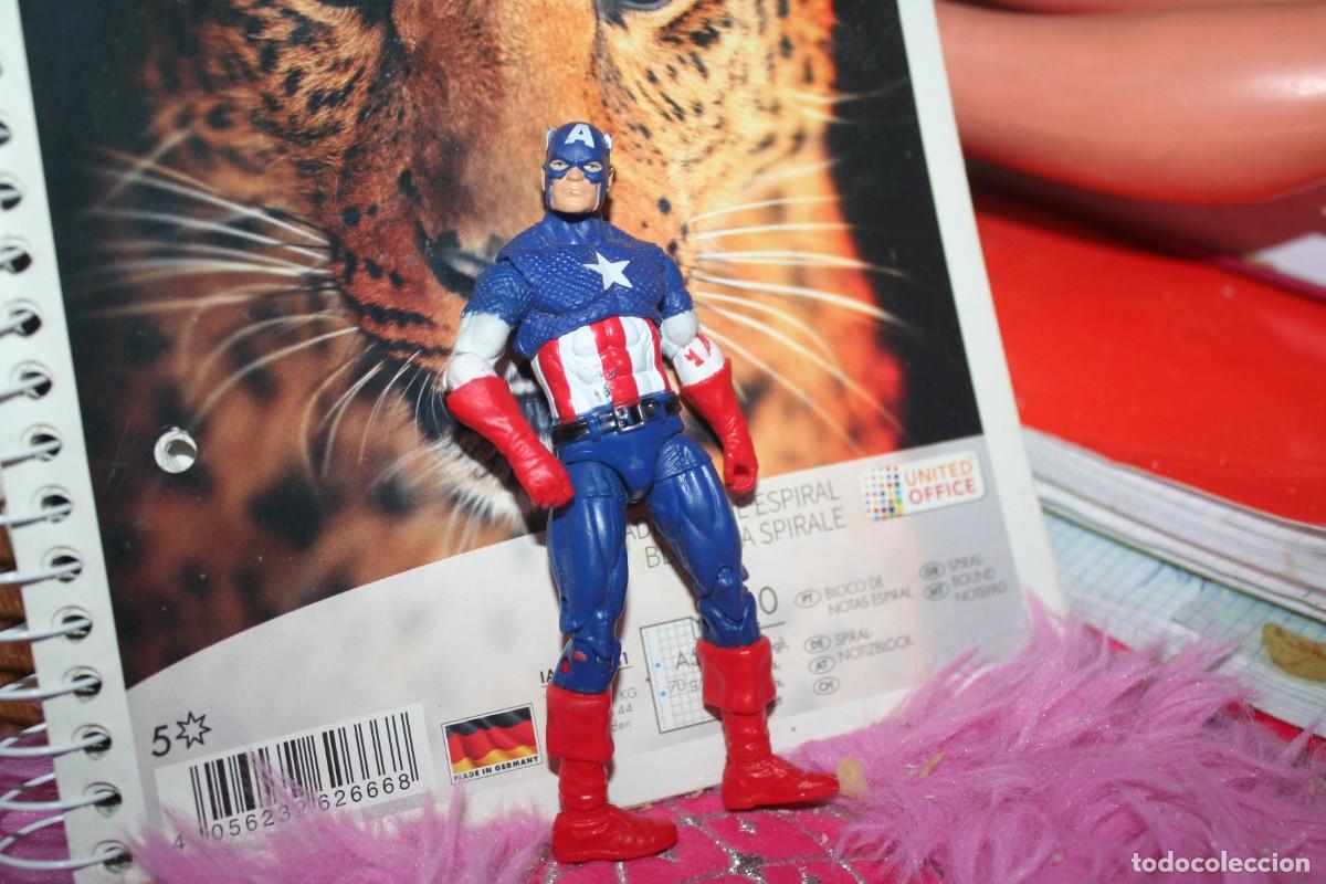 Figuras y mu&ntilde;ecos Marvel: mu&ntilde;eco capitan america 2010 hasbro - Foto 1