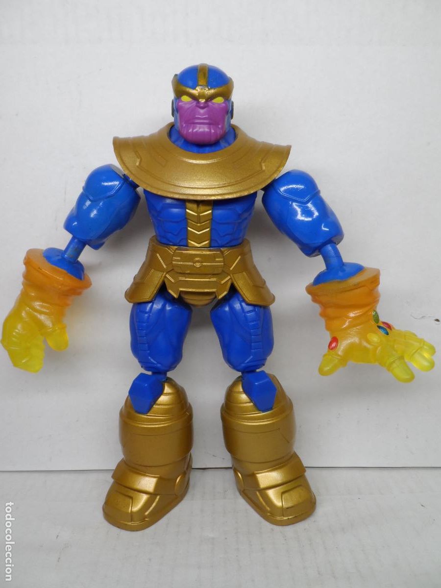 Figuras y mu&ntilde;ecos Marvel: FIGURA MARVEL THANOS BEND AND FLEX 2021 HASBRO - Foto 1