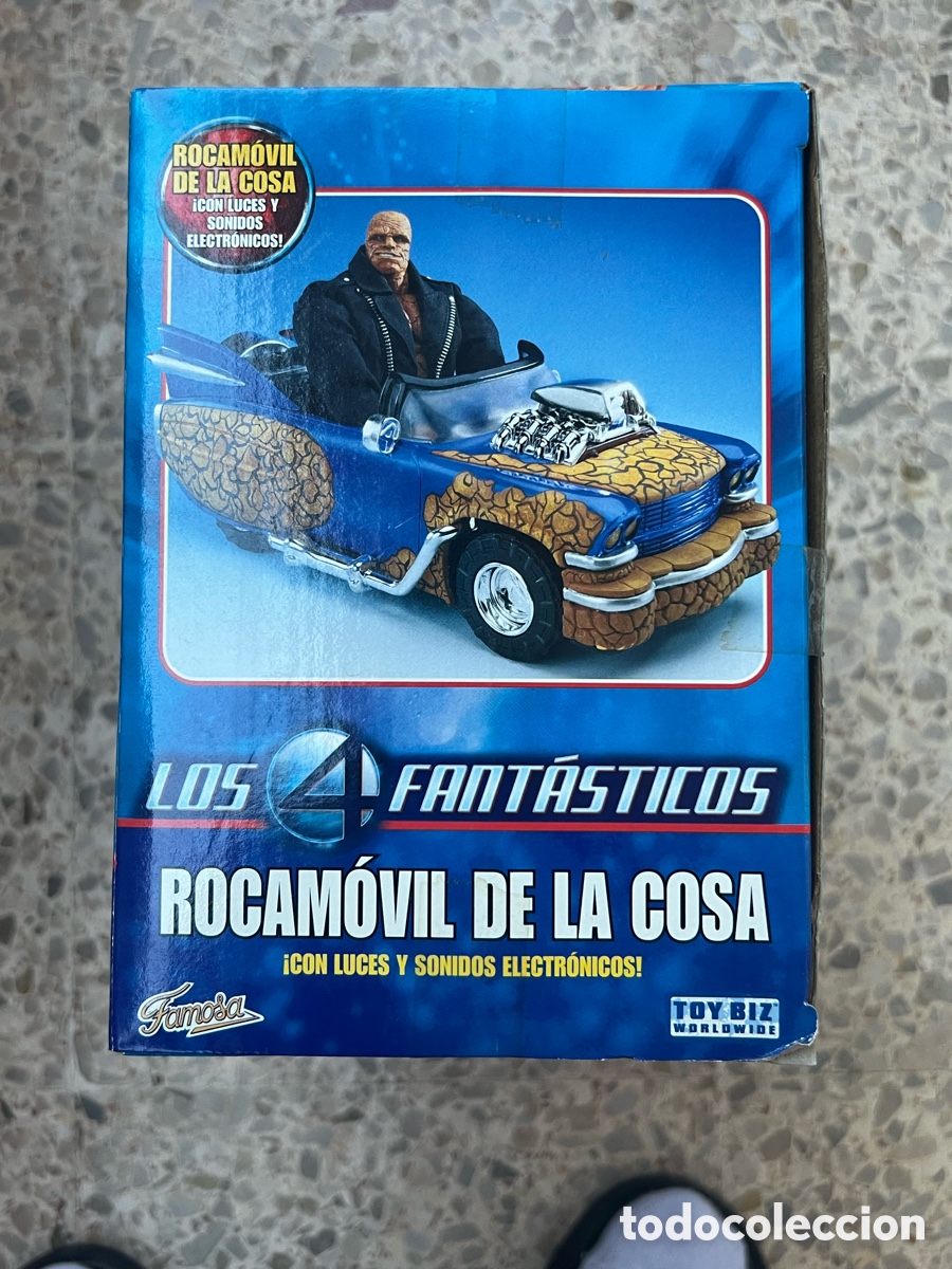 Figuras y mu&ntilde;ecos Marvel: Fantastic 4 - Rocamovil de la cosa - Con sonido y luces - Foto 3
