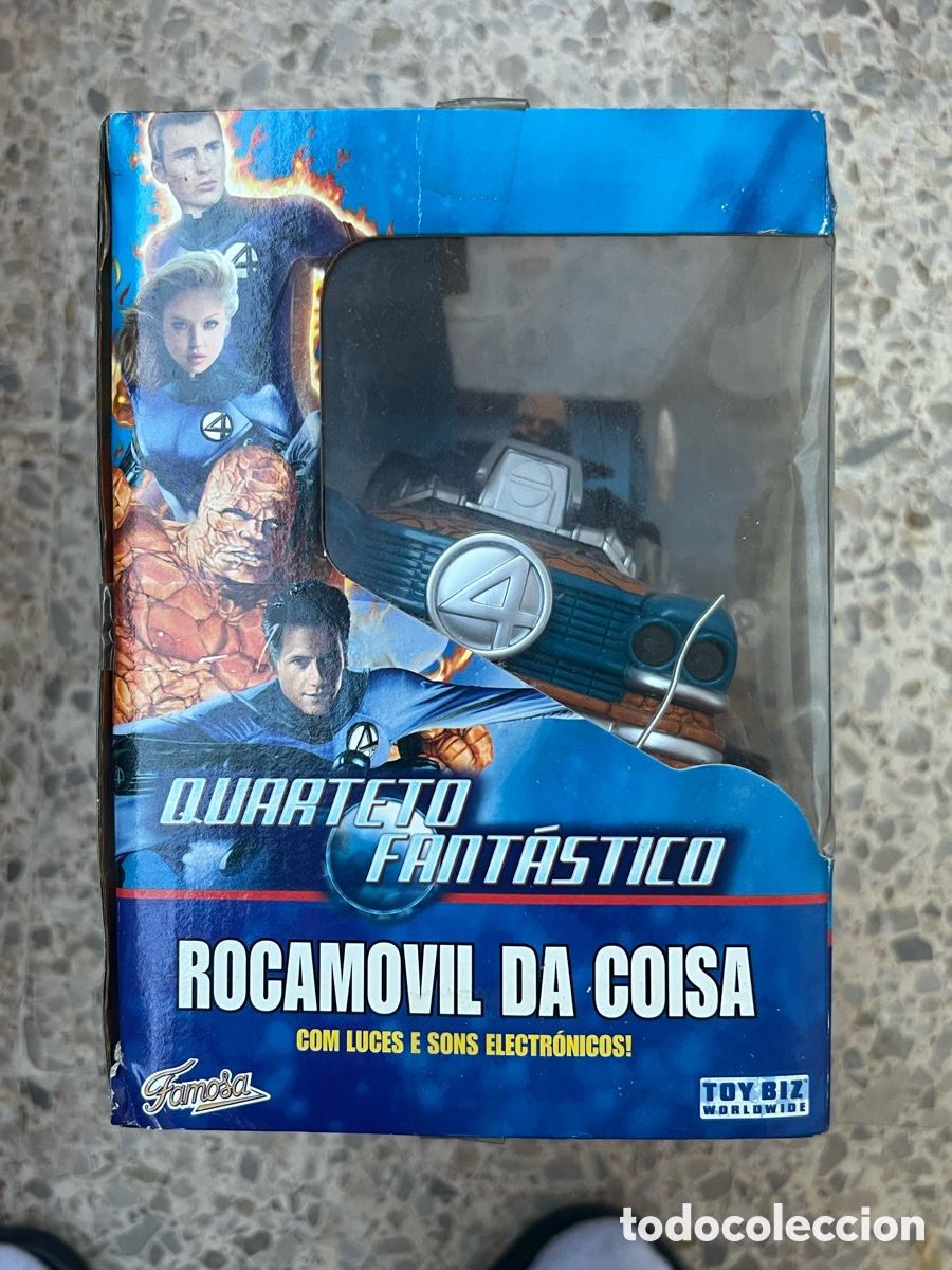 Figuras y mu&ntilde;ecos Marvel: Fantastic 4 - Rocamovil de la cosa - Con sonido y luces - Foto 4