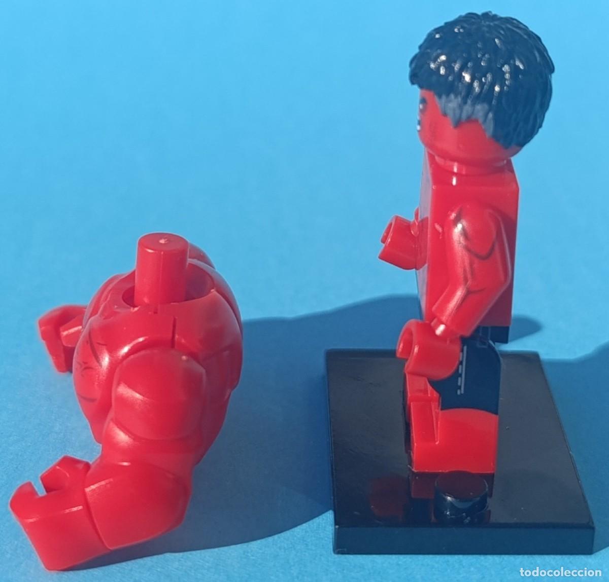 Figuras y mu&ntilde;ecos Marvel: Red Hulk Thaddeus Ross (Marvel) Lego compat&iacute;vel minifiguras - Foto 5