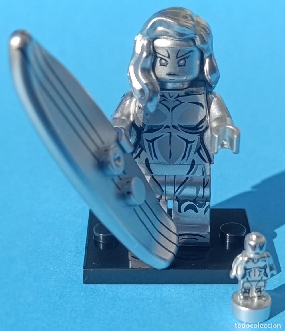 Figuras y mu&ntilde;ecos Marvel: Shalla-Bal Silver Surfer v2 (Marvel) Lego compat&iacute;vel minifiguras - Foto 2