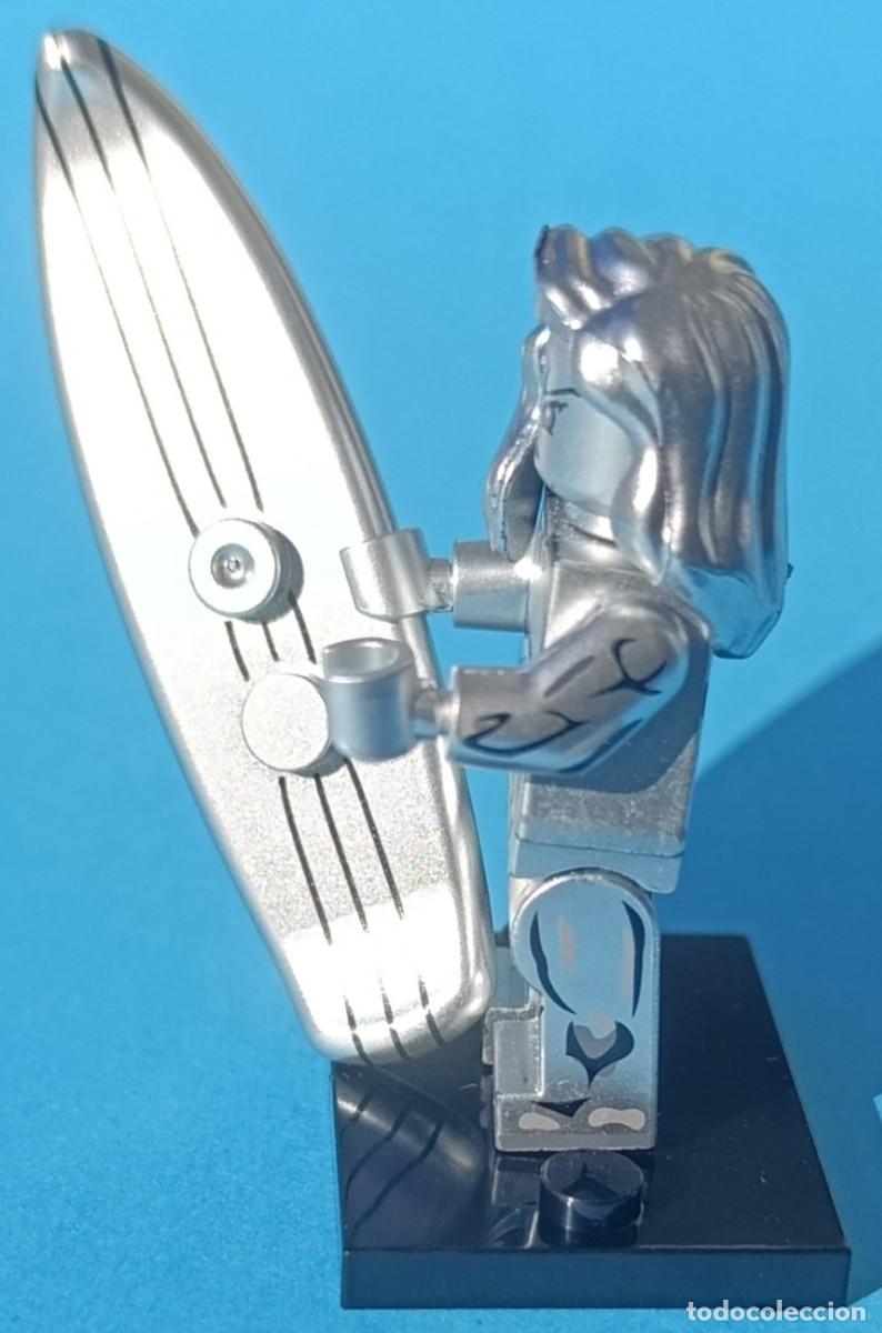Figuras y mu&ntilde;ecos Marvel: Shalla-Bal Silver Surfer v2 (Marvel) Lego compat&iacute;vel minifiguras - Foto 3