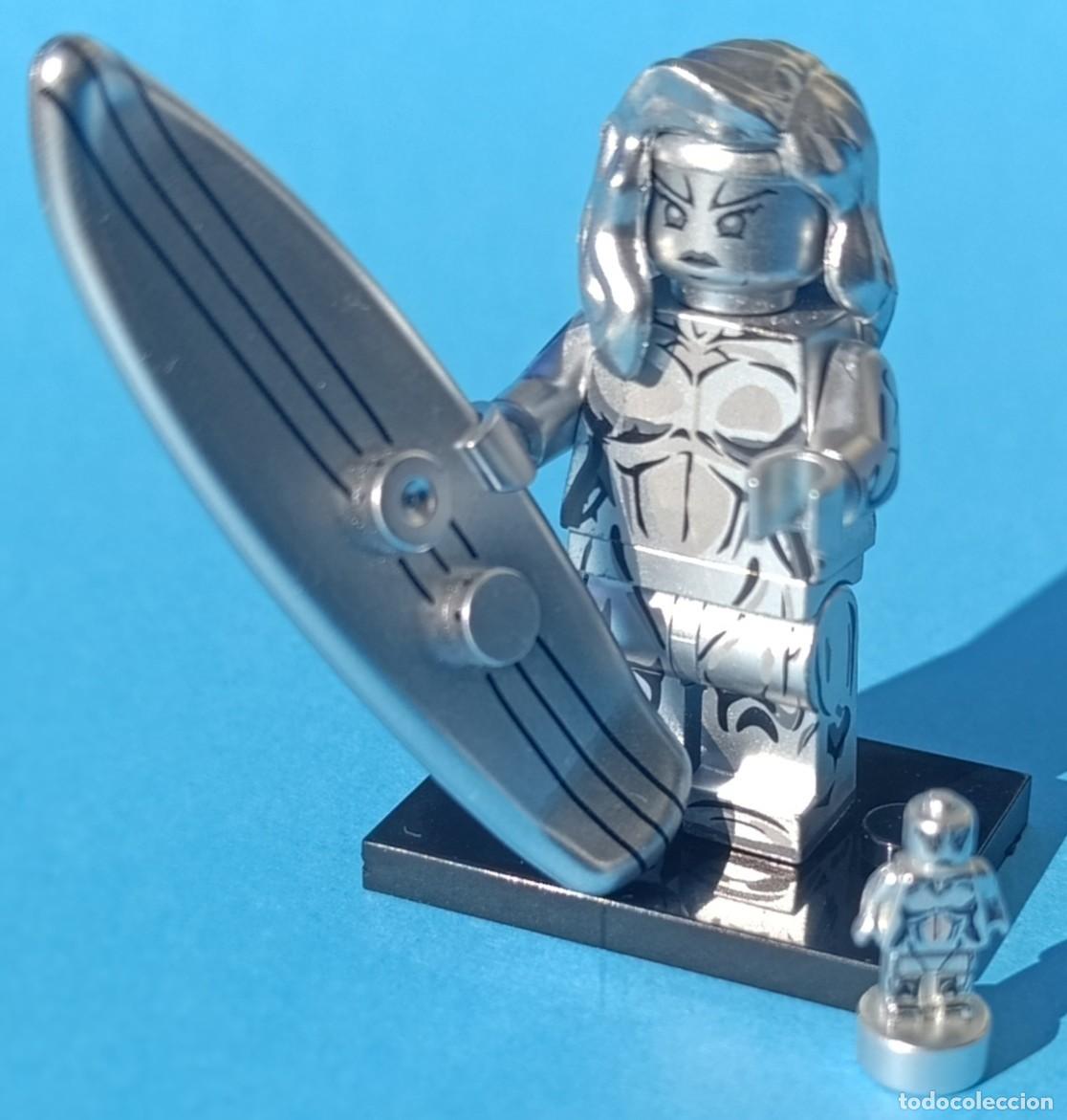 Figuras y mu&ntilde;ecos Marvel: Shalla-Bal Silver Surfer v2 (Marvel) Lego compat&iacute;vel minifiguras - Foto 1