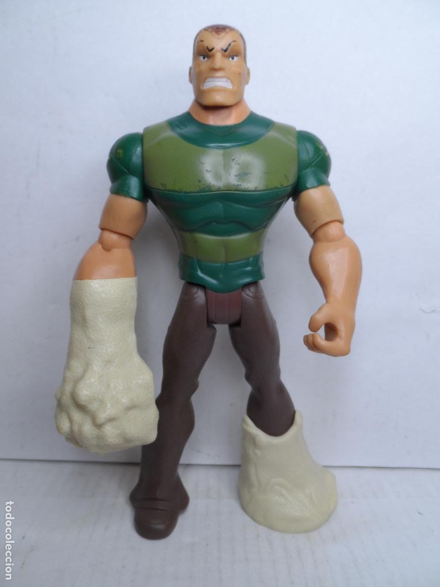 Figuras y mu&ntilde;ecos Marvel: FIGURA MARVEL ULTIMATE SPIDERMAN SANDMAN 2015 HASBRO - Foto 1